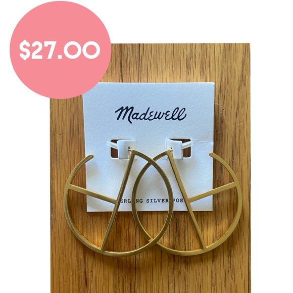 Madewell Jewelry - Madewell gold hoops